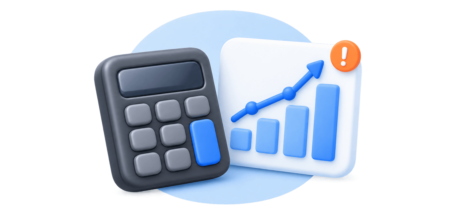Calculadora e gráfico de comparação de custos